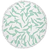 Kess InHouse Project M Bricks Round Beach Towel Blanket Kess InHouse Project M Bricks Round Beach Towel Blanket